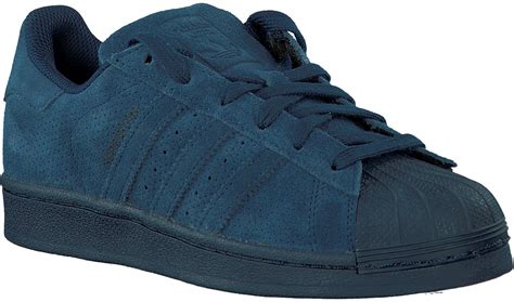 adidas superstar dunkelblau damen leder|Adidas Superstar sneakers.